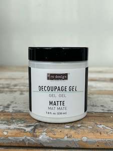 Decoupage Glue: Decoupage Gel MATTE Redesign with Prima TRY SHINE GEL