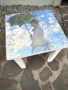 Furniture: Lady with Parasol small table