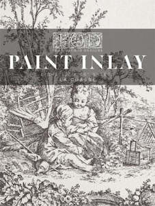 La Chasse I IOD Paint Inlay I 8 sheets Limited Edition