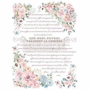 Redesign transfer Large - Pure Light Floral