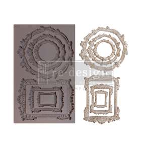Iron Orchid Designs 1: Astrid Frames Mould by Redesign with Prima