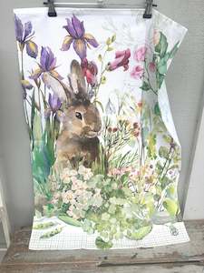 Linen: Tea towel Bunny