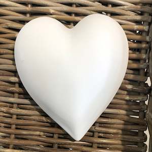 Decoupage Glue: Blank Heart XLarge Ready to Paint - NO FREE SHIPPING