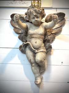 Home Gifts: Cupid Hanging Statue Ancient look - Collect only