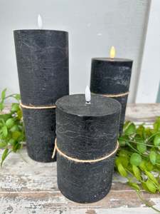 Home Gifts: LED Flameless candle Black