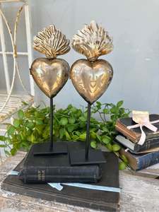 Whats New: Milagro Heart Locket on Black Stand