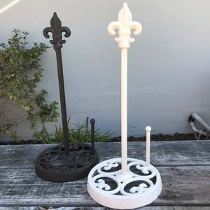 Antique White Paper Towel holder