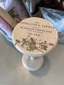 Furniture: Bird in Nest shabby side table or stand