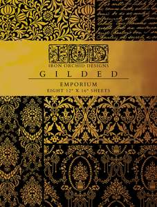 Emporium GOLD FOIL IOD Transfer 8 sheets