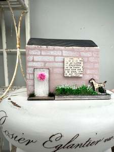 Handmade Houses pink series Dog garden
