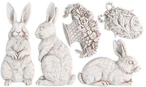 Iod Moulds: Les Lapins Bunny IOD Mould MORE COMING