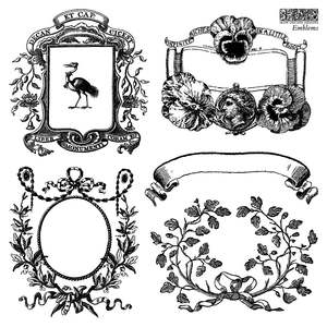 Iod Stamps: Emblems IOD Stamp 4 sheets MORE COMING