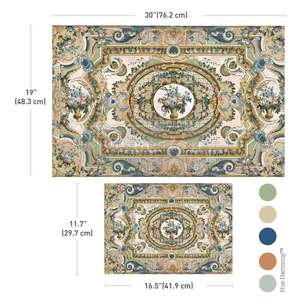 Redesign Decoupage Papers: Serenade in Blue Decoupage Fiber Paper 2 sheet set
