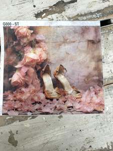 High heels Paper for Decoupage Rectangle small
