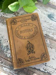 Vintage Book Gill's Oxford & Cambridge History