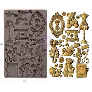 Buttons & Keepsakes Collection Mould by Redesign with Prima