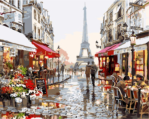 Paris - Diamond Art 30x40cm 55pcs - Paint My Numbers