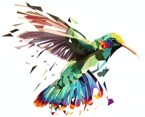 Products: Humming Bird - Diamond Art 30x40cm 55pcs - Paint My Numbers