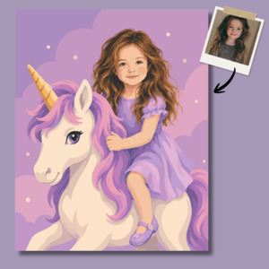 Custom Unicorn Paint by Numbers Paint My Numbers