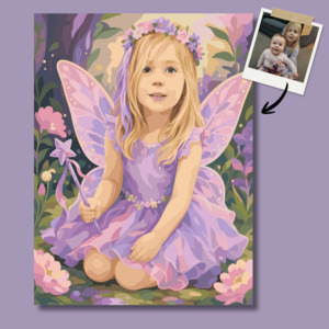 Products: Custom Fairy Paint by Numbers Paint My Numbers