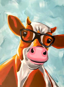 The Original Paint Wine Party: Your Friendly Cow | 17/12/2025 - Neighbourhood Pizzeria, Gisborne