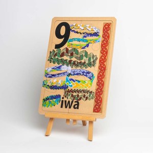 Pangarakau Harakeke Series: 09 - Iwa - Tiipare