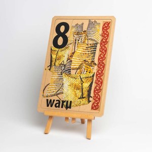 Pangarakau Harakeke Series: 08- Waru - Pikau