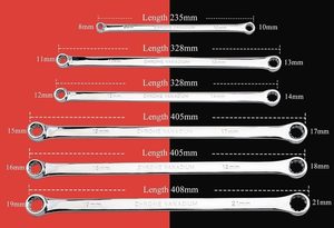 Door Barn: Spanner Wrench Set Extra Long Double Ring