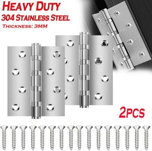 Swing Chair: 2pcs Door Hinges 4" Stainless Steel 3mm