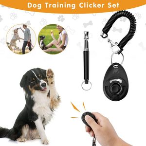 Dog Whistle Clicker Training Set