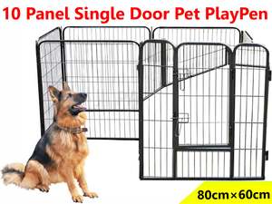 Heavy Duty Pet Play Pen (80 x 60cm)- 10 PANEL