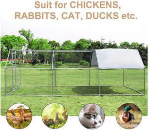 Wooden Chicken Coop: Chicken Coop Flat Roof 3x6M