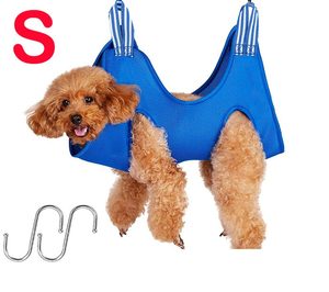 Pet Accessories: Pet Grooming Hammock Brush Nail Clippers Set