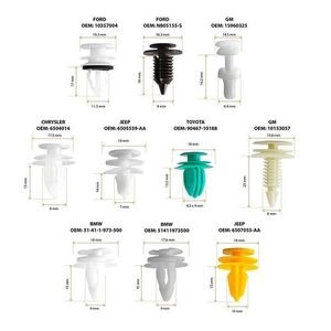 Bike Accessories: Shield Retainers Door Panel Retainers Clips 210pcs