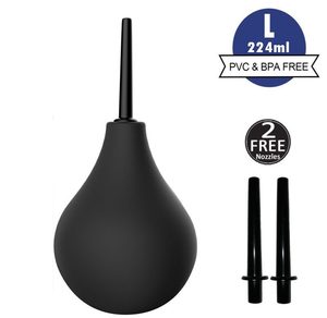 Medical Supplies: Vaginal Enema Bulb Douche Enema Irrigation Cleaner L