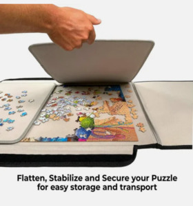 Toys And Games: Jigsaw Puzzle Board Holds up to 1500 Pieces