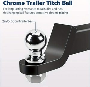 Trailer Tow Bar Towbar with 5.08cm Drop Ball