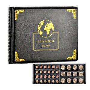 Coin Collection Holders Stamp Storage Money Penny Pockets Album