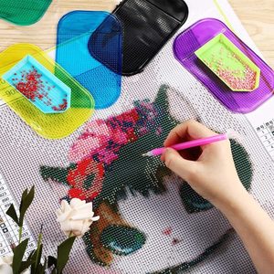 Anti-Slip Sticky Gel Pad Set Diamond Painting Embroidery Tools