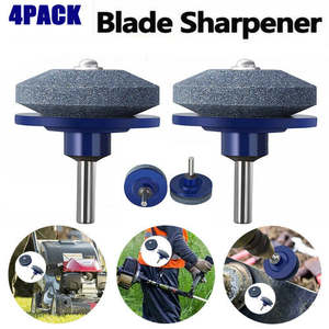 Lawn Mower Blade Sharpener Grinding Tools Drill Head