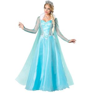 Clothing Fashion: Frozen Elsa Dress Adult Women Cosplay Costume