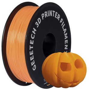3D Printer Filament PLA Glowing Orange