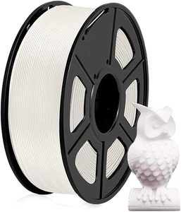 3D Printer Filament PLA Glowing White / Natural