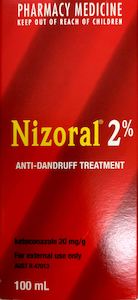 Anti Dandruff: Nizoral 2% Anti Dandruff Treatment 100ml (pharmacy medicine)