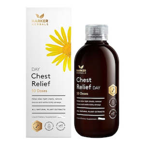 Harker Herbals: Harker Herbals Chest Relief DAY 200ml