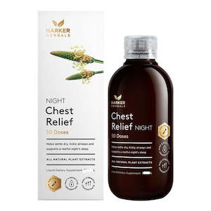 Harker Herbals: Harker Herbals Chest Relief NIGHT 200ml