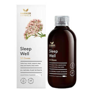 Harker Herbals: Harker Herbals Sleep Well 200ml