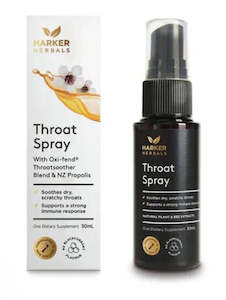 Harker Herbals: Harker Herbals Be Well Throat Spray 30ml