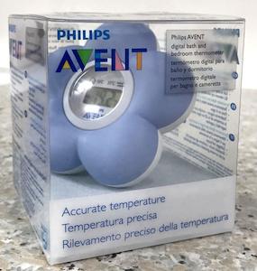 Breastfeeding Aids: Philips Avent Bath & Bedroom Thermometer