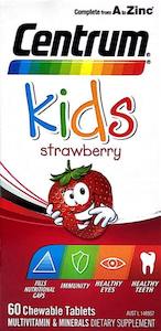 Centrum: Centrum kids 60 chewable tablets Strawberry